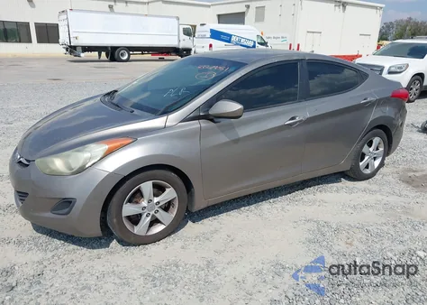 2013 Hyundai Elantra Gls z USA, uszkodzony, nr VIN 5NPDH4AE3DH265855